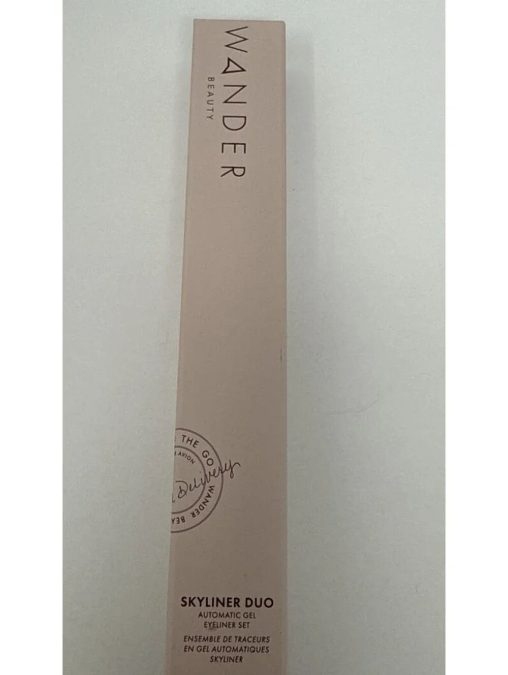WANDER BEAUTY Skyliner Automatic Gel Eyeliner Duo in Jet Black & Tan Lines RN 4